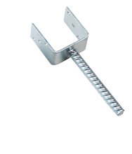 Stolpebærer U-formet 98 x 60 x 300 mm